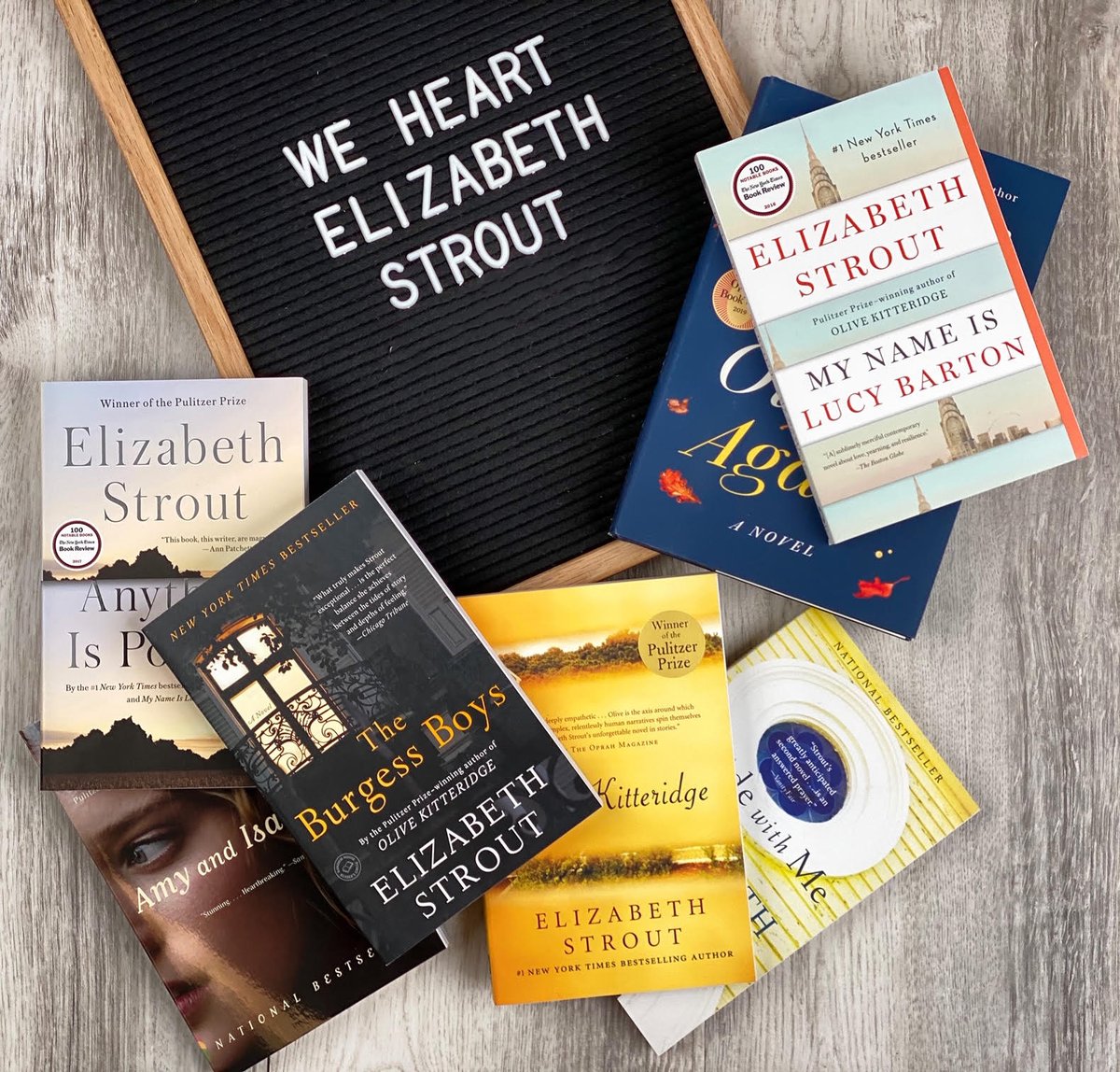 randomhouse's tweet photo. We ❤️ @LizStrout. That's it, that's the tweet. https://t.co/lnXZgyvdtk