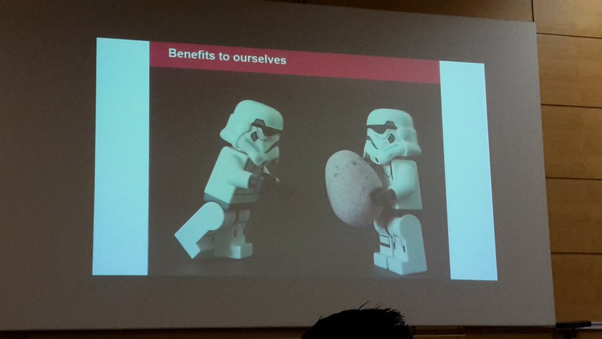 Another potential #slideoftheconference! 😍 #CamLibs2020 #chocolateeggs