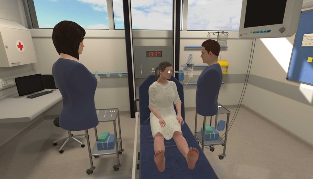 vrmedicalsim's tweet photo. BREAKING NEWS! We're extremely excited to announce OMS Interprofessional, our multiplayer #VR platform! Learners can now manage emergencies as a team, working together to treat VR patients wherever they are in the world. Stay tuned to find out more...https://t.co/xx2aF8ofMR https://t.co/2zkWodt907