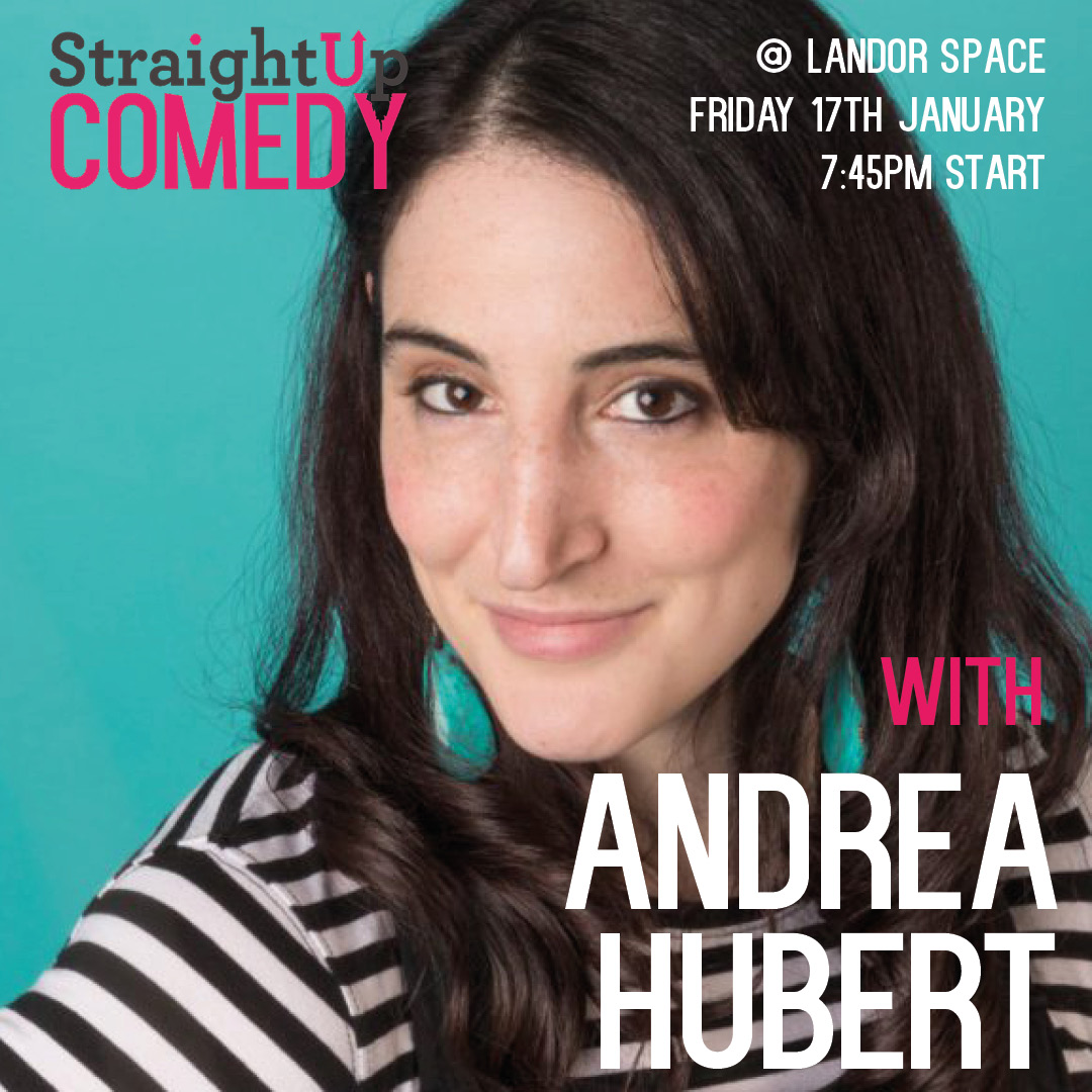 StraightUp Productions (@straightupprods) on Twitter photo We are joined next Friday <a href="/landor_space/">Landor_Space</a>
by <a href="/ShutUpAndrea/">Andrea Hubert</a>. We first saw her at Edinburgh 2017 where some bloke in the crowd shouted "follow that" to her after the previous act. She replied "I will, that's my job" then proceeded to destroy the room. #comeandseeher We are joined next Friday <a href="/landor_space/">Landor_Space</a>
by <a href="/ShutUpAndrea/">Andrea Hubert</a>. We first saw her at Edinburgh 2017 where some bloke in the crowd shouted "follow that" to her after the previous act. She replied "I will, that's my job" then proceeded to destroy the room. #comeandseeher