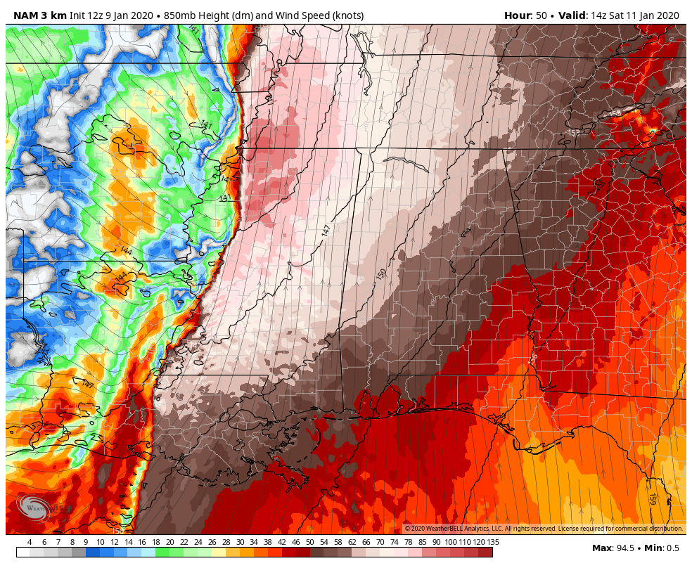 Diffluence Very concerned about the threat for damaging severe weather tomorrow ...