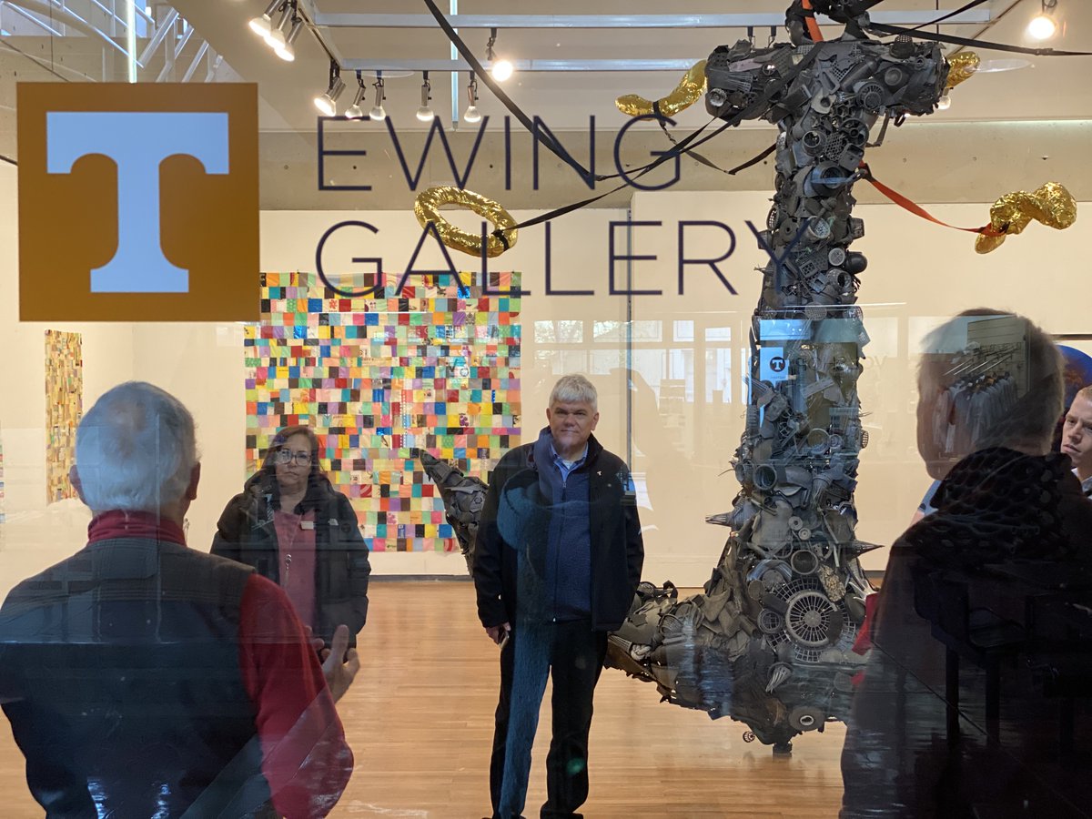 McClungMuseum's tweet photo. We've had a busy day at the McClung today!
Today our staff toured the @UTKHerbarium, the Etnier Ichthyological Collection (UTEIC). and the @TheEwingGallery in anticipation of their new exhibition, "Unsustainable"!
So many great things happening at @UTKnoxville π https://t.co/ZDETfXdFnY