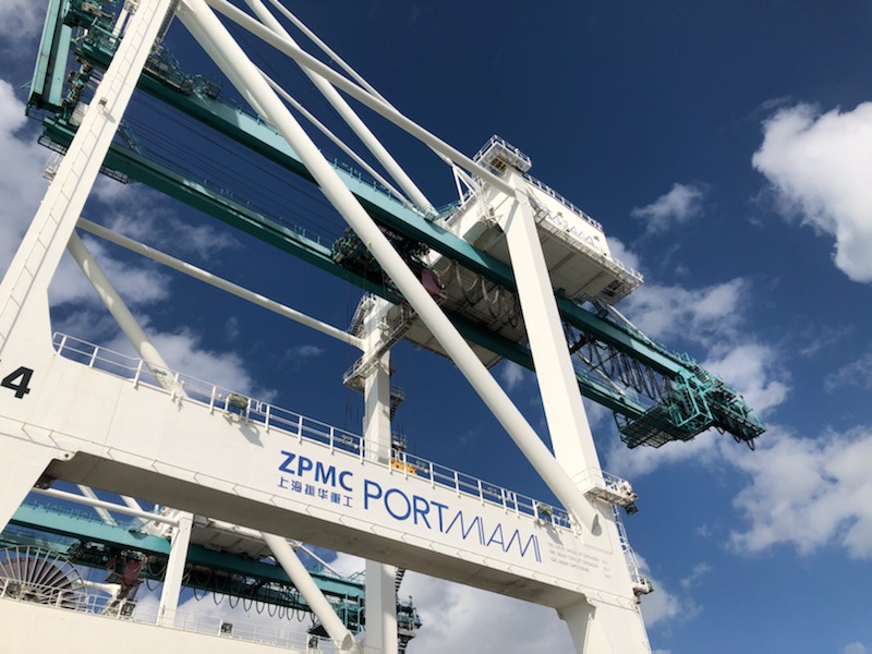 thepacker's tweet image. #gopex Port of Miami tour