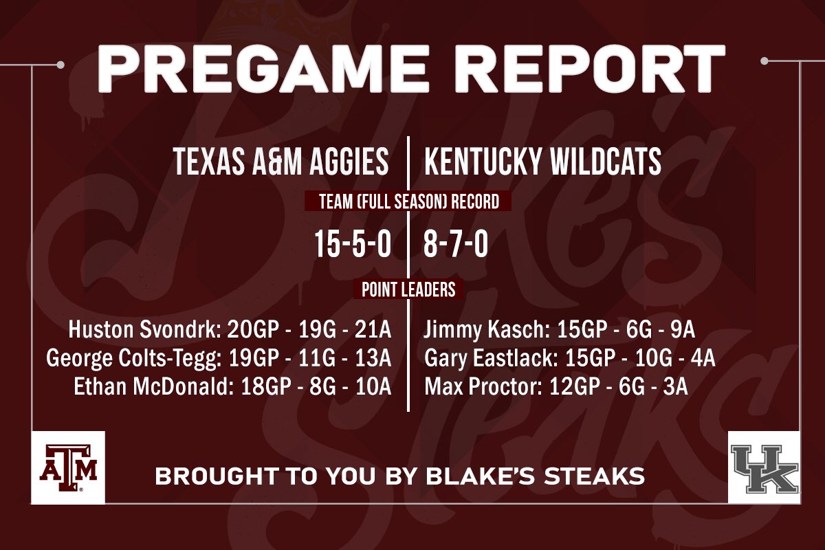 The boys are in Lexington, KY tonight to take on @Kentucky_Hockey 👀🔥

⌚️: 7:45PM CST
🎥: bdehockey.com