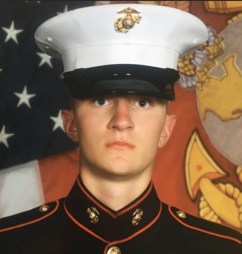 MandanBBB's tweet photo. Happy birthday to former Brave and 2018 graduate Ryan Wojtalewicz! Ryan is currently serving in the Marines and stationed in North Carolina. Thank you Ryan for your service!🇺🇸 #gobraves #hbdryan https://t.co/XSVfPThlwn