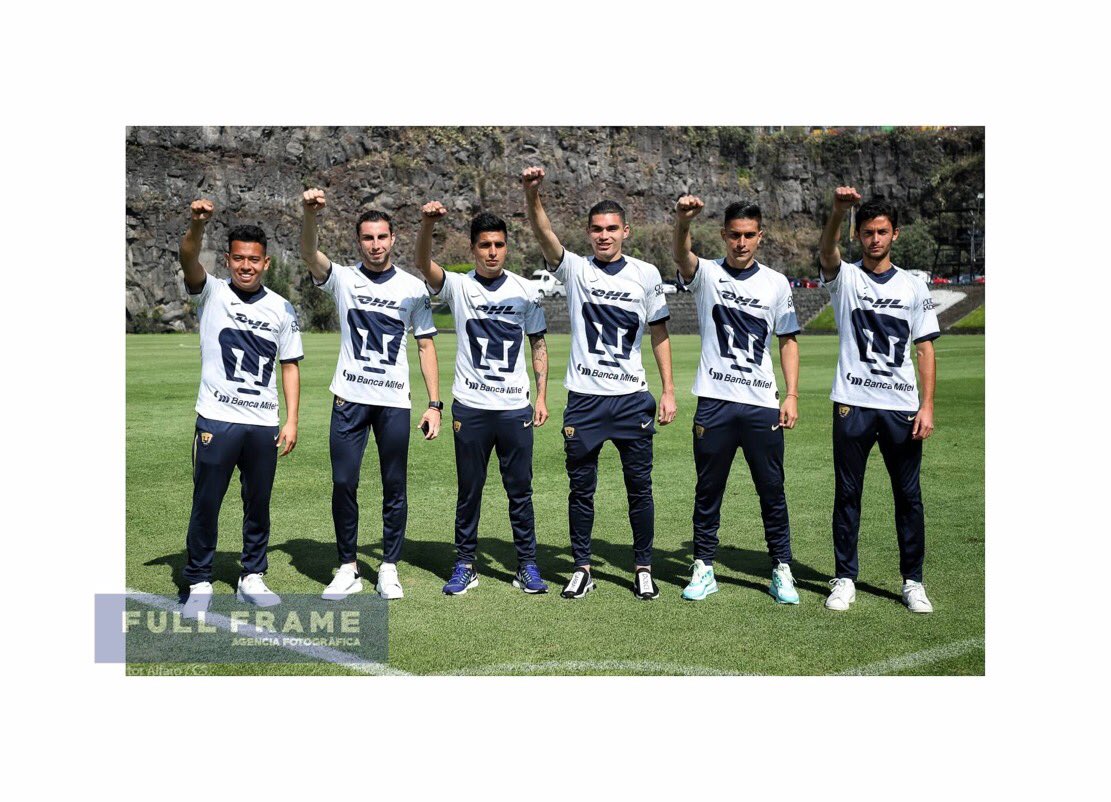 ag_frame's tweet photo. @PumasMX presentó a sus refuerzos de cara al Clausura 2020 de la @LigaBBVAMX Foto:@hectalfa https://t.co/duGkXTygYm