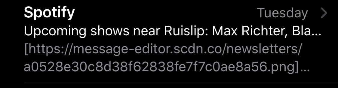 Jamiemedia's tweet image. What is the furthest away a company has been from getting your location wrong in emails? This is only 20 miles but I can’t remember ever going to Ruislip. #datafail