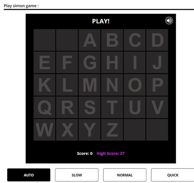 Guide_in_things's tweet image. Играйте в игры с пользой, а не просто прожигая свое время
#игры #память
memozor.com/simon-games/si…