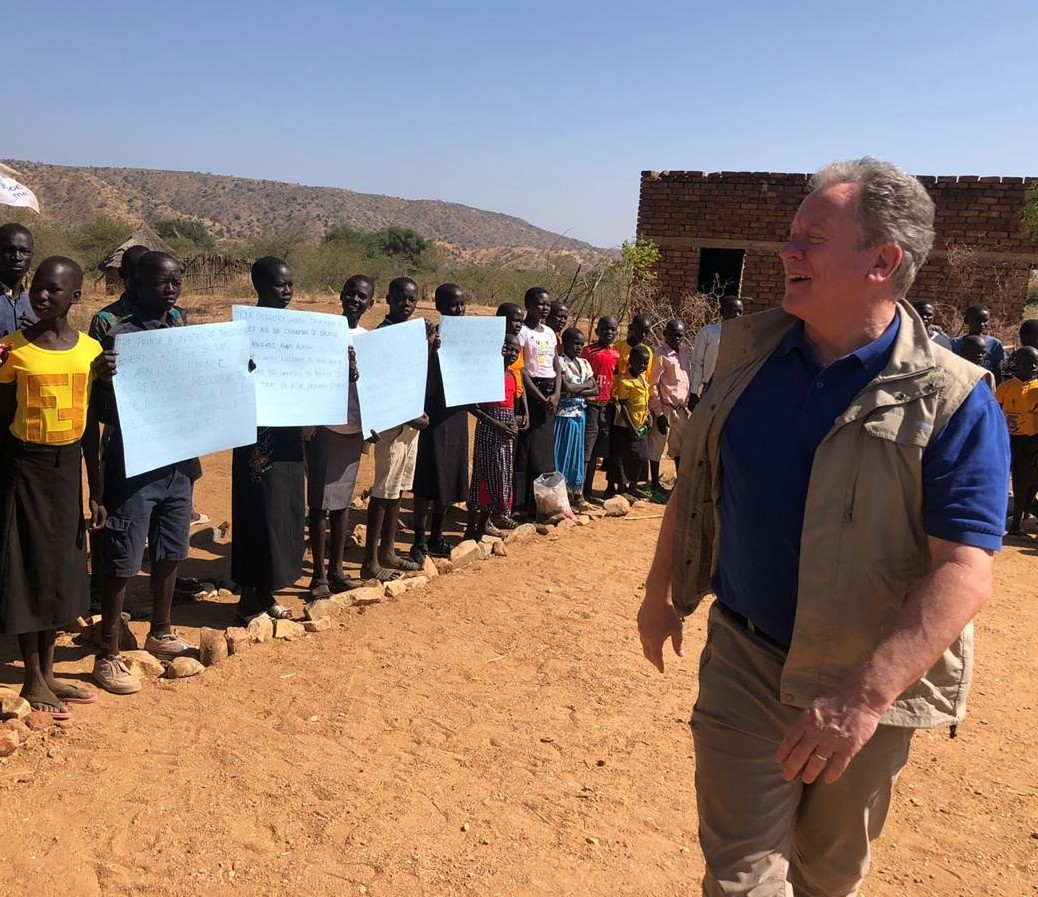 WFP_MENA's tweet image. .@WFPChief in #Kauda South Kordofan with Sudanese Prime Minister &amp;amp; officials, who visit the area for the 1st time in 9 years.

The trip follows a recent visit by Beasley to Kauda &amp;amp; Yabus which signalled significant improvement to humanitarian access in these areas.
#Sudan