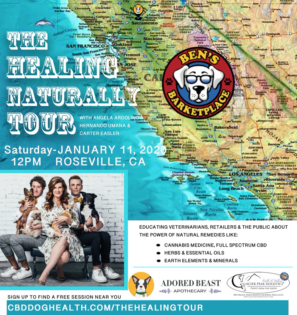 <a href="/PPNIntl/">Pet Product News</a> <a href="/gpholistics/">GlacierPeakHolistics</a> <a href="/adoredbeast/">Adored Beast Apothecary</a> <a href="/3_Happy_Hounds/">Three Happy Hounds</a> <a href="/cityoffernley/">City of Fernley.org</a> @DJFierceReno <a href="/KTVN/">2 News Nevada</a> <a href="/KOLO8/">KOLO8</a> Saturday Jan 11 - Near Sacramento / Roseville, CA at <a href="/BensBarketplace/">Ben's Barketplace - Roseville</a>