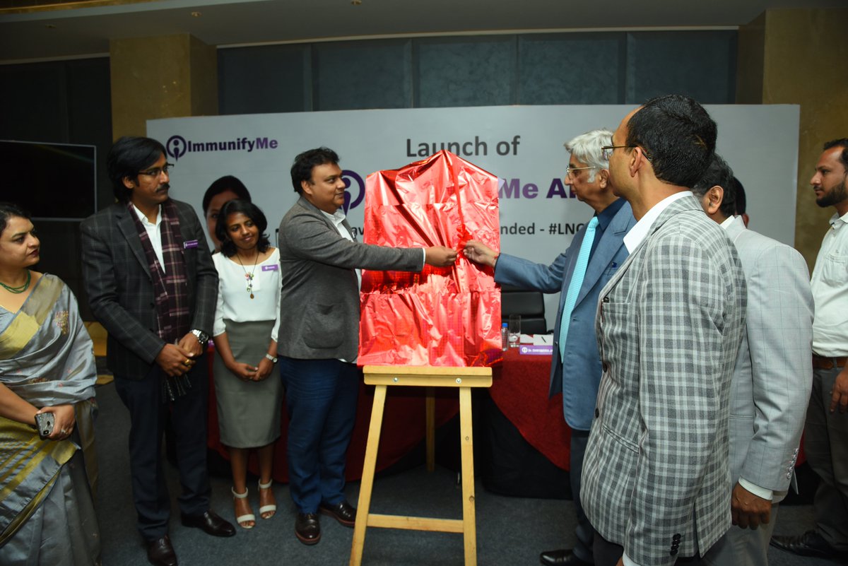 immunifyme's tweet photo. Ever thought of maintaining the vaccination record on an application? Well here is the cure to the problems and the immune system of our company.
ImmunifyMe makes headway in the billion dollar Indian market.#LaunchofImmunifyMe #Newbeginning #Digitizationofimmunization #India2k20 https://t.co/rtlBJAHwb7