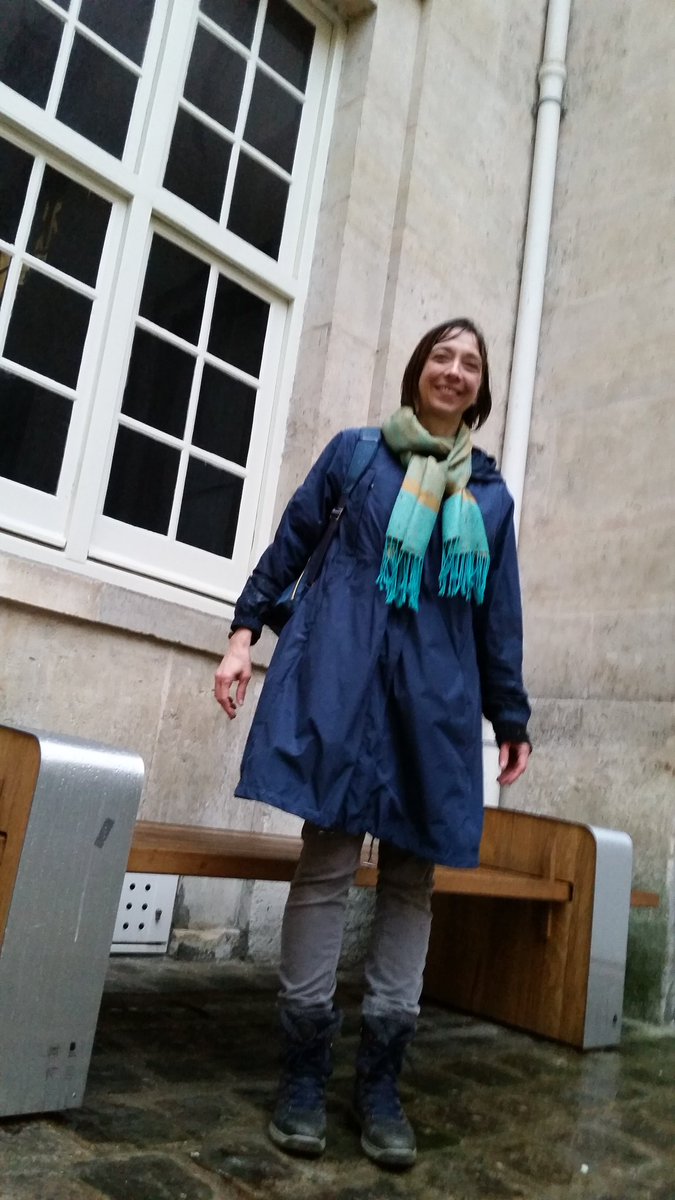 incognito24h24's tweet photo. Let's visit #expokikismith @MonnaieDeParis under the rain ! #11conti Cour des Remises #Scan #qrcode on #artbench #watch the #film At Jones beach @artnewyork with #kikismith #rueguenegaud https://t.co/uudjHPtk75