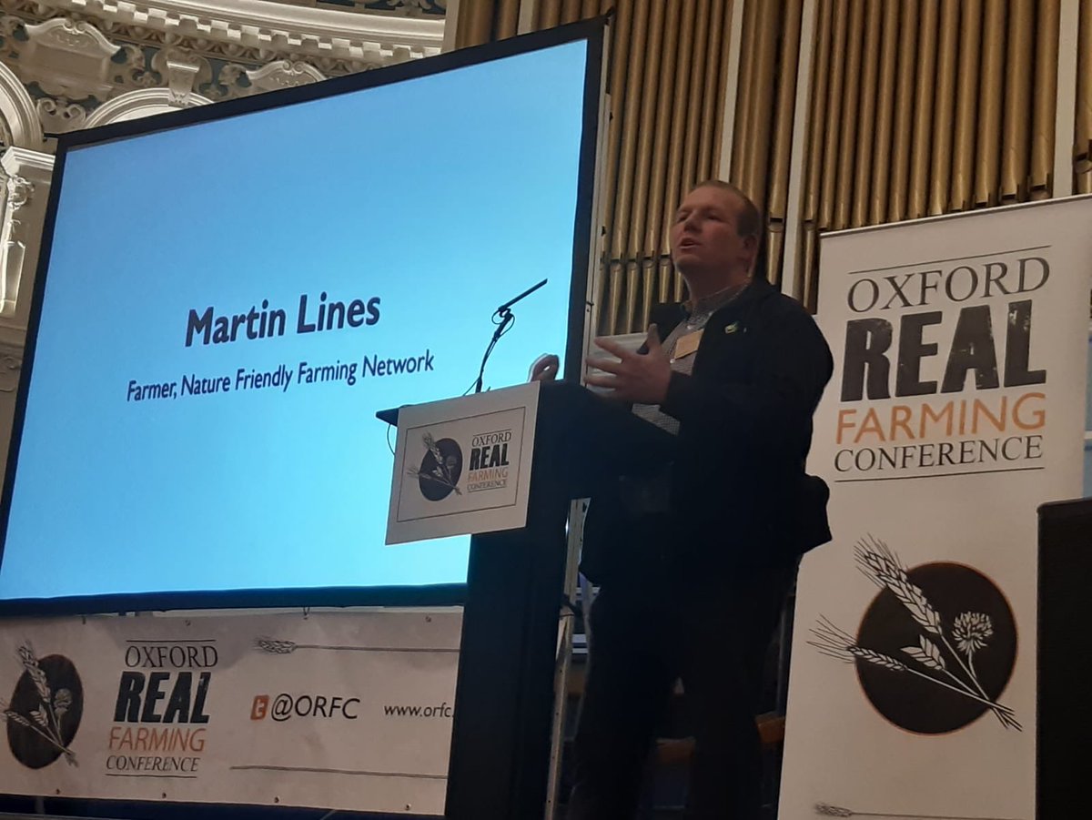 We’re honoured to be making the closing speech @ORFC Farmers are part of the solution! #ORFC20 #naturemeansbusiness #farmingwithnature #ClimateEmergency #fairnessforfarmers #climatesolutions