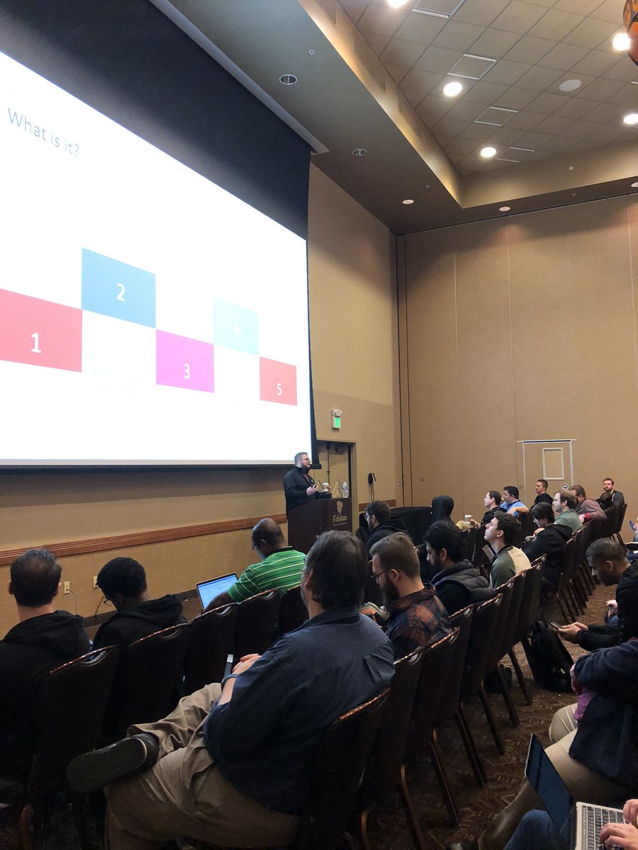 HMBinc's tweet photo. First half of the day is going great!! #codemash2020 #lifeatHMB https://t.co/R2xpAcOO5y