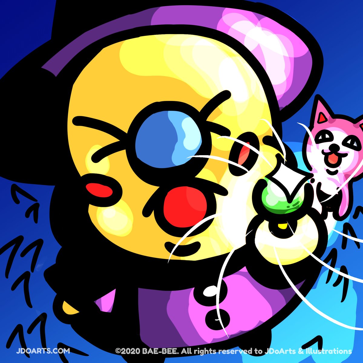 shopbaebees's tweet photo. MAGICAL BAE-BEE POWERR!!! β¨β¨β¨
Witch Bae-Bee is conjuring up some magic! WE WONDER WHAT WILL HAPPEN!! EEEEP!!!
#jdoarts #baebee #baebees #kawaiishop #kawaiistore #illustration #anime #manga #originalcharacter #animation #witch #witchling #magic #magical #artist #mangartist https://t.co/NEjZuzCIsU