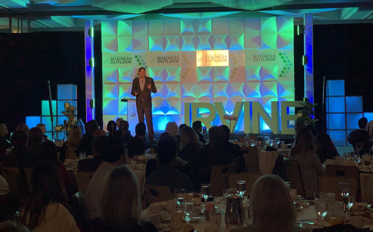 “Despite all the pessimism in the last twelve months, the economy is just fine...this expansion is going to continue.” - Keynote speaker and expert economist Chris Thornberg, founding partner, Beacon Economics #BizOutlook2020