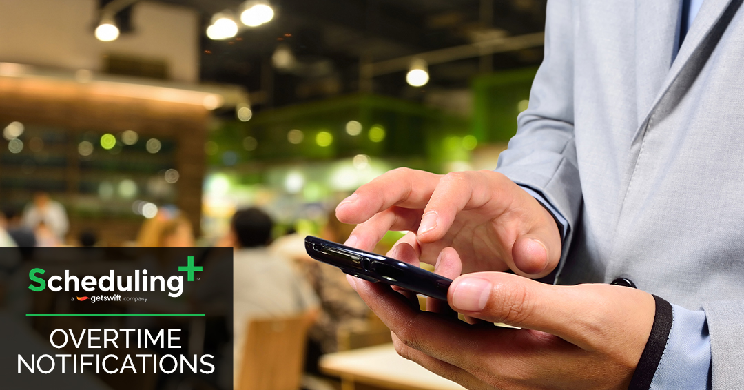scheduling_plus's tweet photo. *Ping*

John B. is within 10 hours of hitting overtime! 

With Scheduling+, you get alerts like this so you and your managers can avoid scheduling John B. for extra shifts. 

Your free trial awaits: https://t.co/hIQMgIyNeE https://t.co/Cbi7WLVYPA