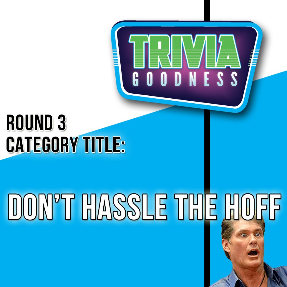 TriviaGoodness's tweet photo. We've got your goodness at @YabosPowell at 7:00! Your third round will be all about the German sensation.....CUE THE SLOW MOTION RUN!! https://t.co/c9lxldX4Cu