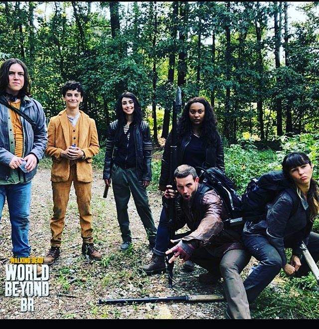 Lo que les espera a los zombies 😏

📸: <a href="/annetmahendru/">Annet Mahendru</a>

#TWDWorldBeyond llega a AMC en 2020.