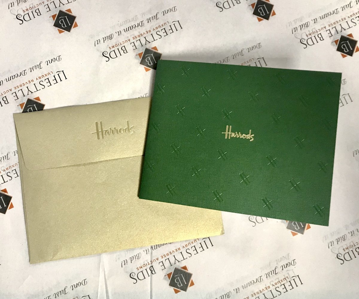 lifestylebids's tweet photo. Congratulations to Vincent who won the £250 Harrods gift card!
It's on its way to you now Vincent 🧡
#winner #harrods #money #winning #luxury #treatyourself #onlineshopping #onlineshopper #harrodsoflondon #win #lifestyle #bids #biddins #bid #auction #online auction https://t.co/S53MBXhWXc