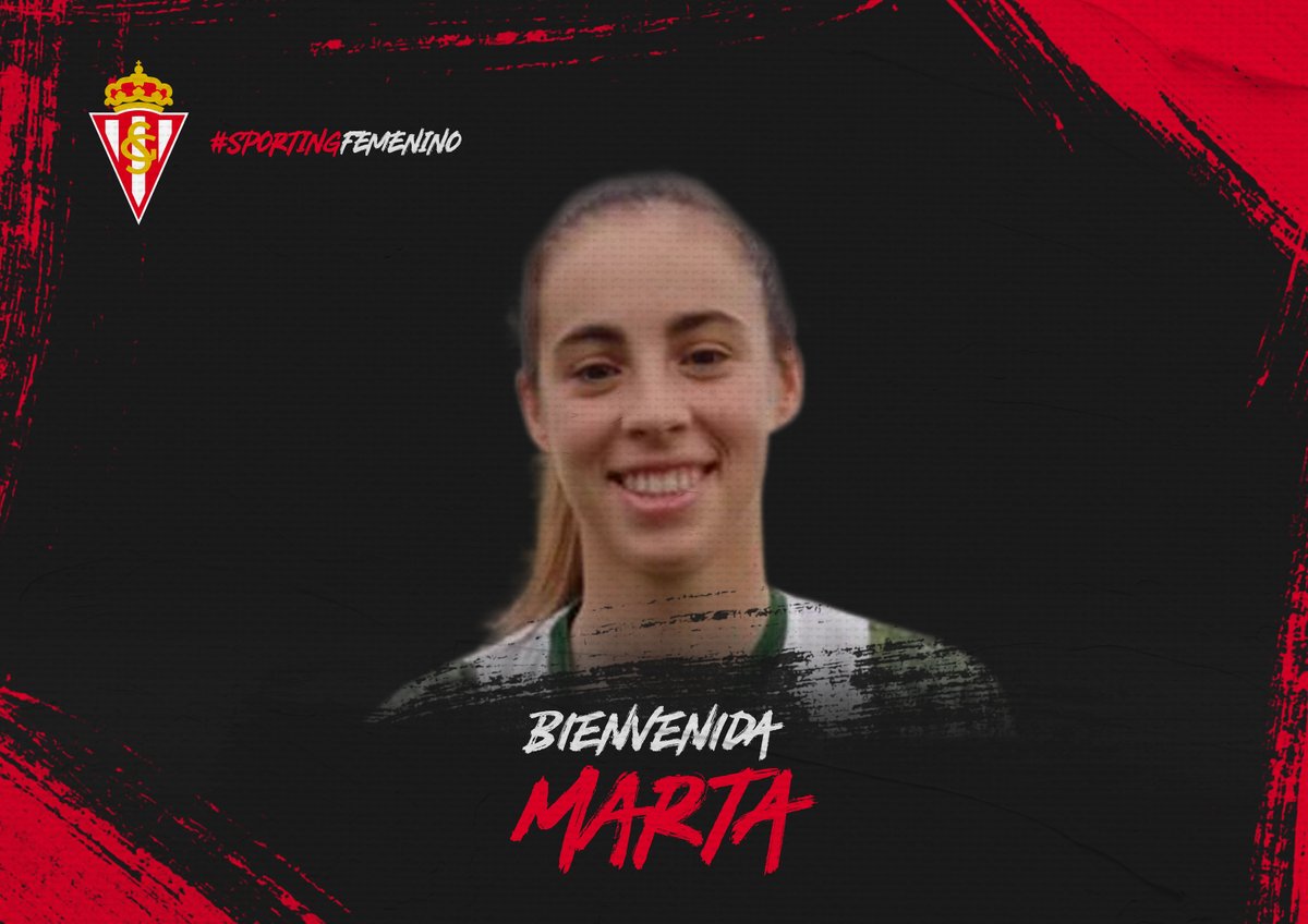 RealSporting's tweet photo. 📣 ¡Nueva incorporación para el #SportingFemenino! 🔴⚪

➡ Marta Rodríguez mediocentro onubense se incorpora al primer equipo femenino.

🔴⚪ 👋 ¡Bienvenida Marta! 👋🔴⚪

#PuxaSporting

ℹ Más info 👉 https://t.co/Hp7quyDKLs https://t.co/AWhisF8BX9