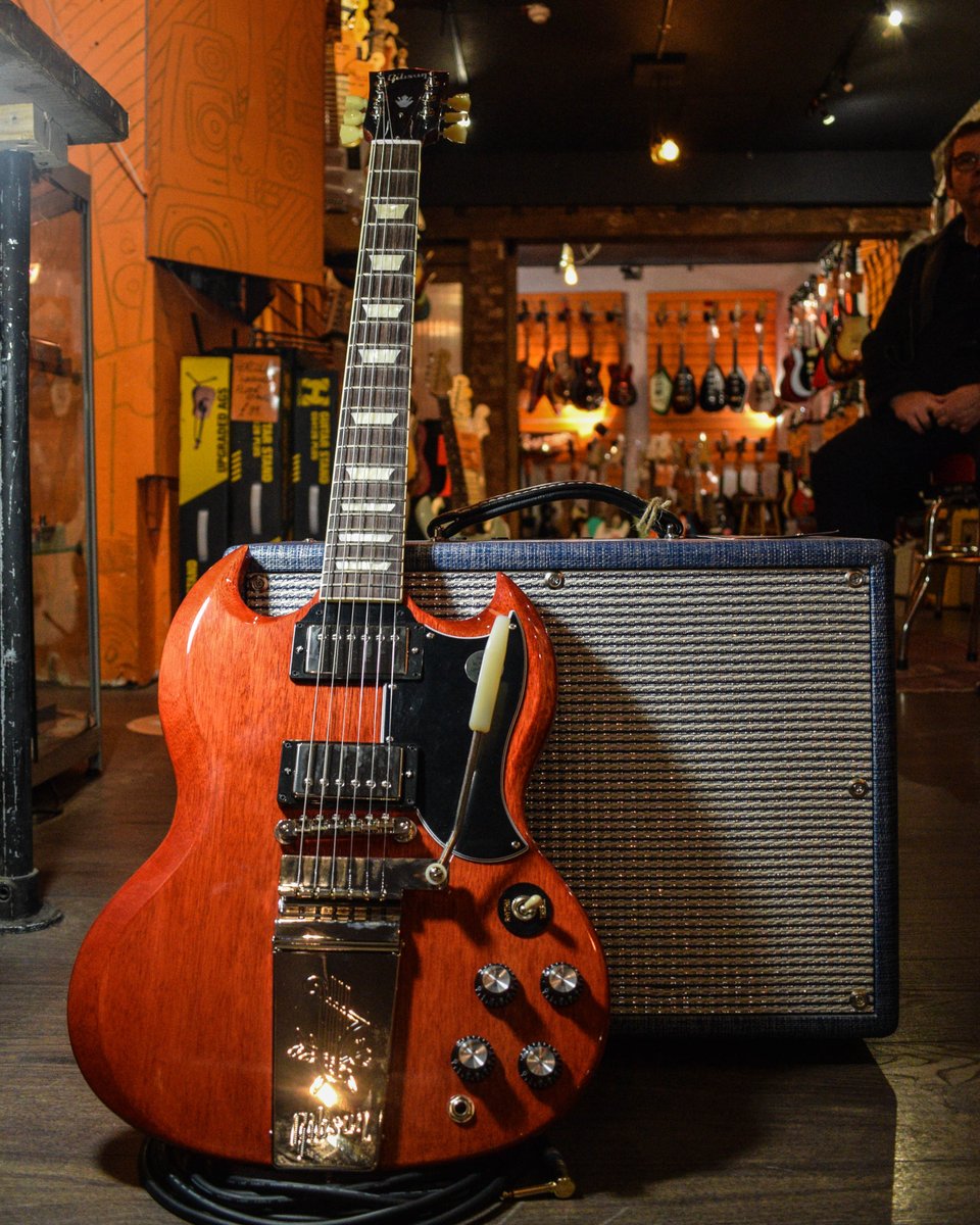 (Derek) Truck lots of tone. 
Check this 2019 '61 Gibson SG Standard Maestro Vibrola in Cherry, available now!

.
.
#wunjoguitars #wunjo #wunjoelectrics #wunjoacoustics #vintageguitar #denmarkstreet #denmarkstreetlondon  #londonguitars #londonvintageguitars #sg #gibsonsg #61sg