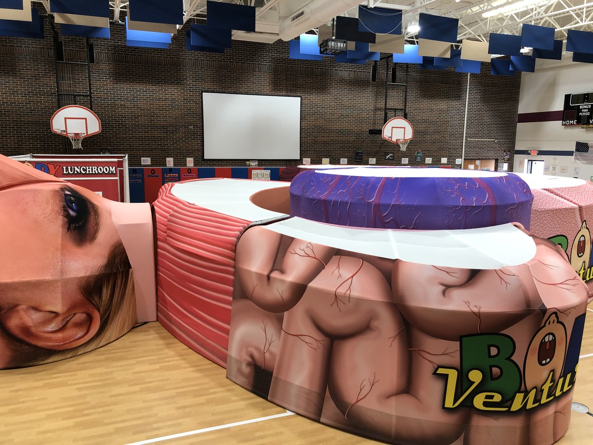 wgexplorers's tweet photo. WG students went on an adventure today...through the human body! Body Venture allowed students to learn about the human body through experience! #studentengagement #big3 #OlatheLearningToShare https://t.co/YrxqRdj6VV