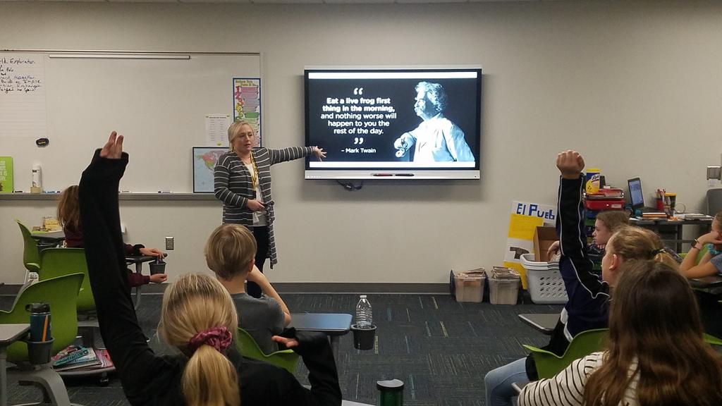 Great lesson on prioritizing tasks. "Eat a live frog first thing in the morning, and nothing worse will happen to you the rest of the day." - Mark Twain