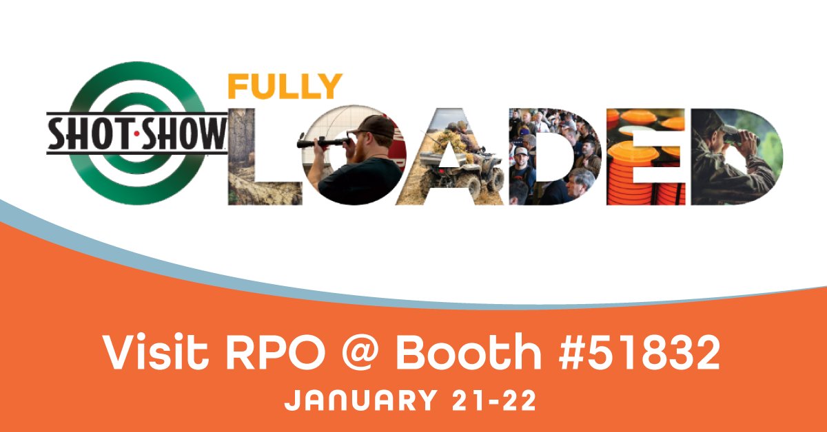 Meet with the RPO team at the 2020 SHOT Show to learn how RPO our optical design experts can support your needs from prototype to volume production. hubs.ly/H0mwPHg0  #SHOTShow2020