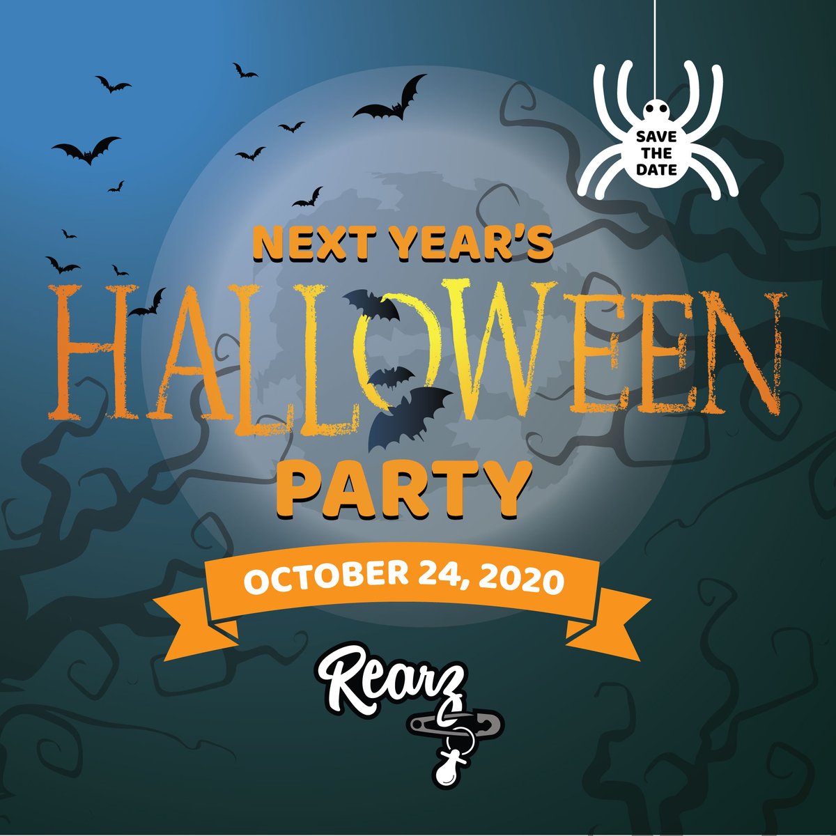 save the date halloween