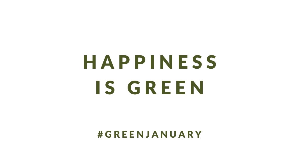 Become more green this January, use code GREENJANUARY AND GET 30% OFF on all orders. 
#happinessisgreen 
#greenjanuary