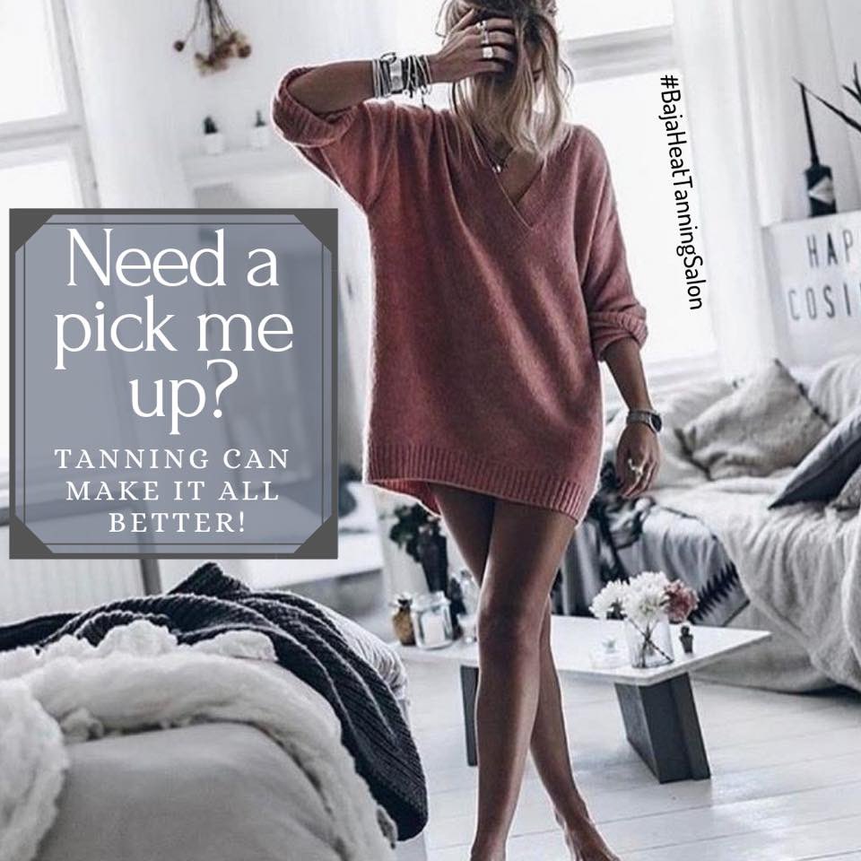 HeatBajaTanning's tweet photo. Have the Holiday festivities left you feeling drained? Join us with a relaxing tanning session! We bet it will make your day!! 💛#FeelYourBest #LetsGoTanning #HolidayGlow #HighPressureBed #SprayTanning #BajaHeatTanningSalon ✨ https://t.co/0wtVWZUrWt