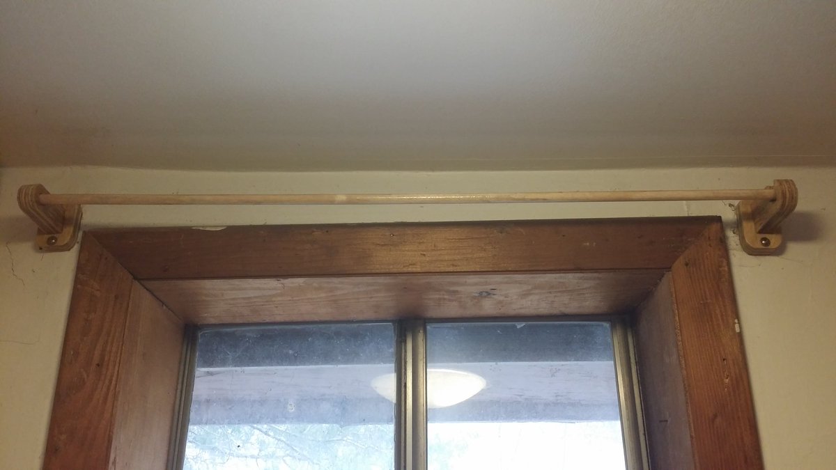 Recent updates:Needed some fixtures for the 1/2 bath, too poor to buy them but had material to make them.So I've been doing some woodworking--a little rough but with limited tools I'm happy with them--so towel rack, TP holder and curtain rod (wife is going to macremé curtains)