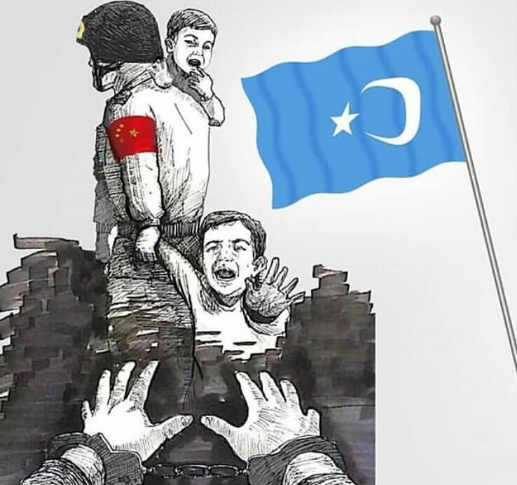 Doğu Türkistan'da zulüm var..! #AllahBelanıVersinÇinDevleti