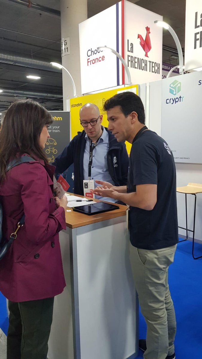 euratechnologie's tweet photo. #CES Booth 50415 Eureka Park
Discover 3 of our @hautsdefrance &amp; #euratechnologies #startups at #CES2020 

💡 @actizzy  
⚕️@BisomHealthCare
🗝️#Cryptr

#TravelTech #MedTech #FinTech #Robotics #smartcity #energy #FrenchTech @frenchtechlille https://t.co/xjBYNhQq9z