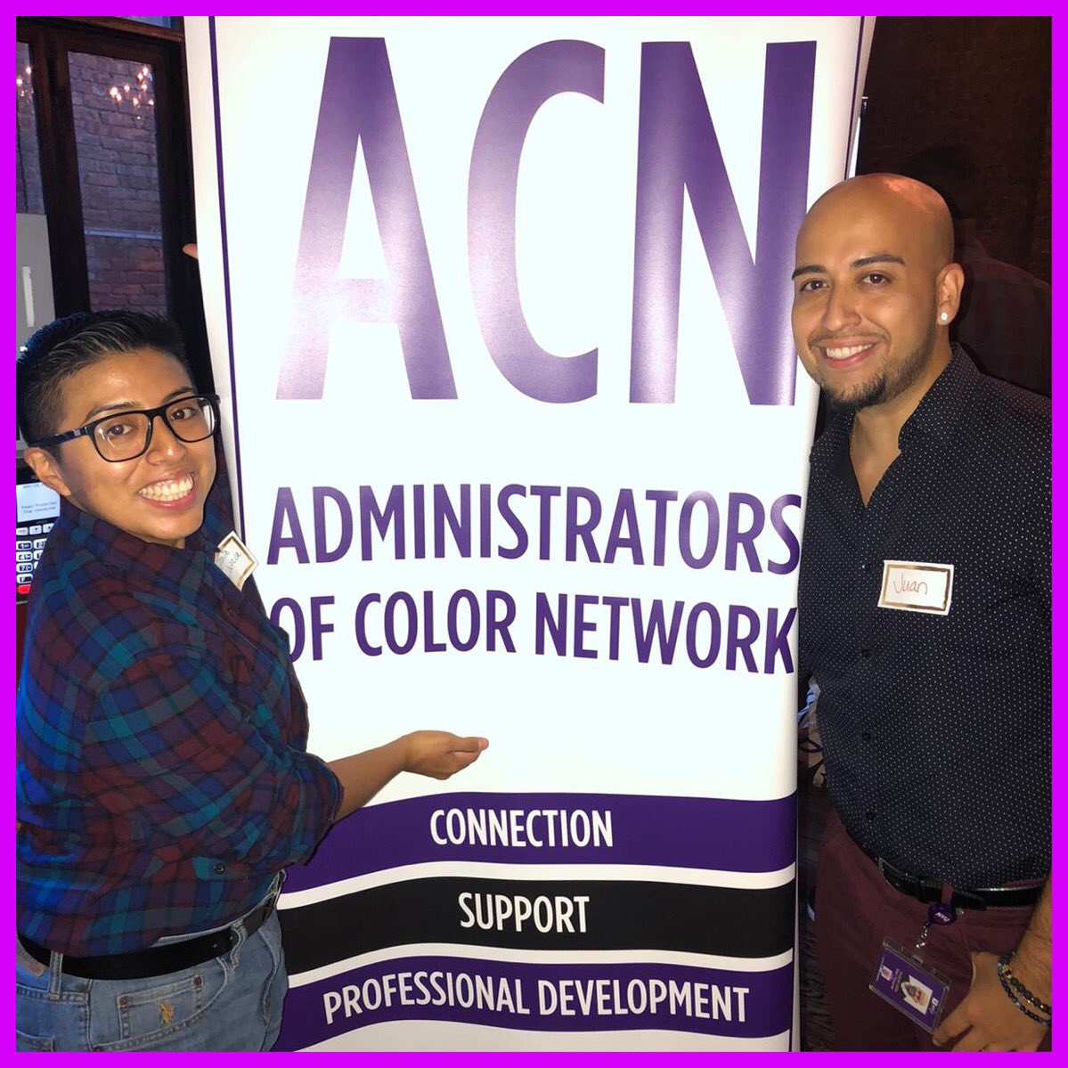 SLGSA_NYU's tweet photo. #TBT to the time our President Estefanie & VP Nino stopped by @nyu_acn ‘s event first event of the Fall semester.
.
.
.
#NYU #NYUInsta #Latinx #SLGSA https://t.co/YwaUP6cPtF