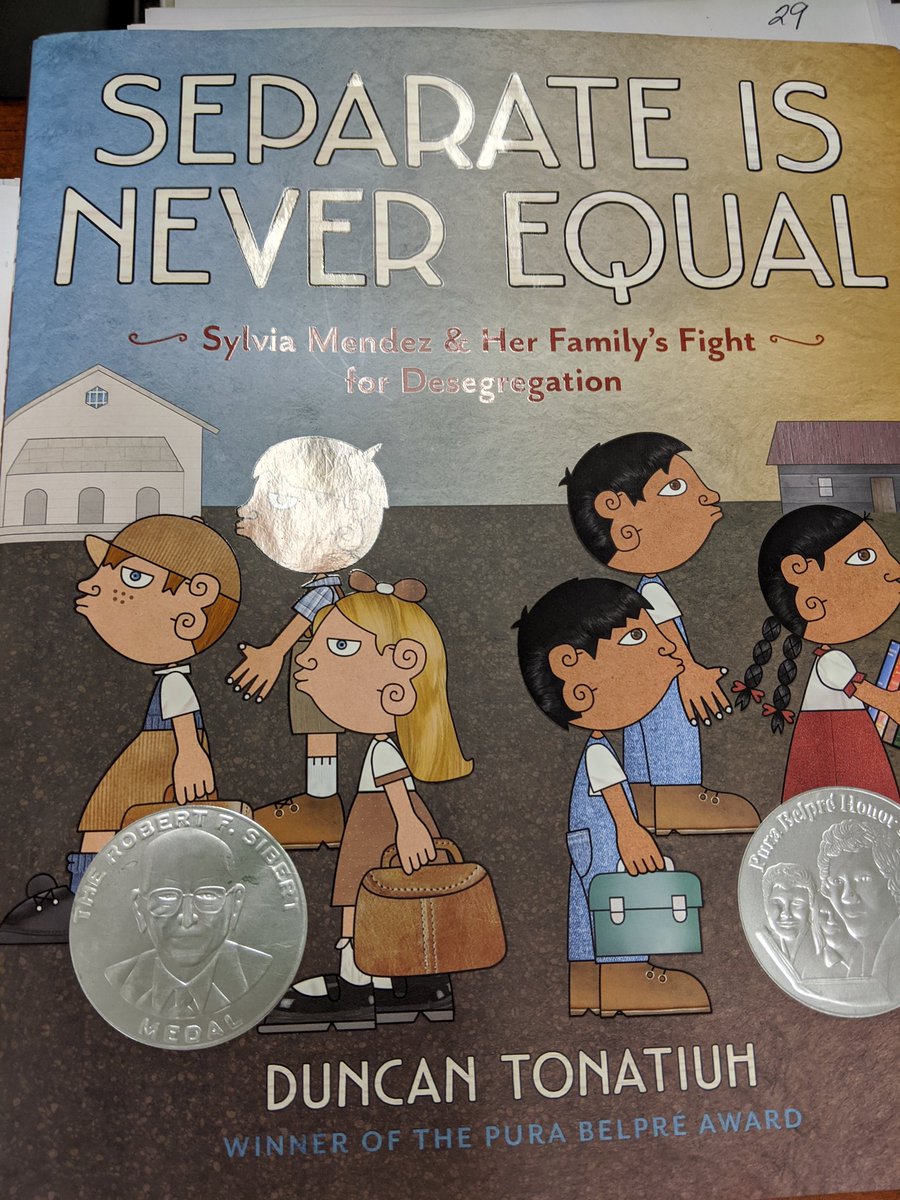 MrsMertensClass's tweet photo. Researching others who have fought for equality "when you fight for what is right, others will follow." @duncantonatiuh #separateisneverequal @NobleCrossing https://t.co/cIQCRiYZSo