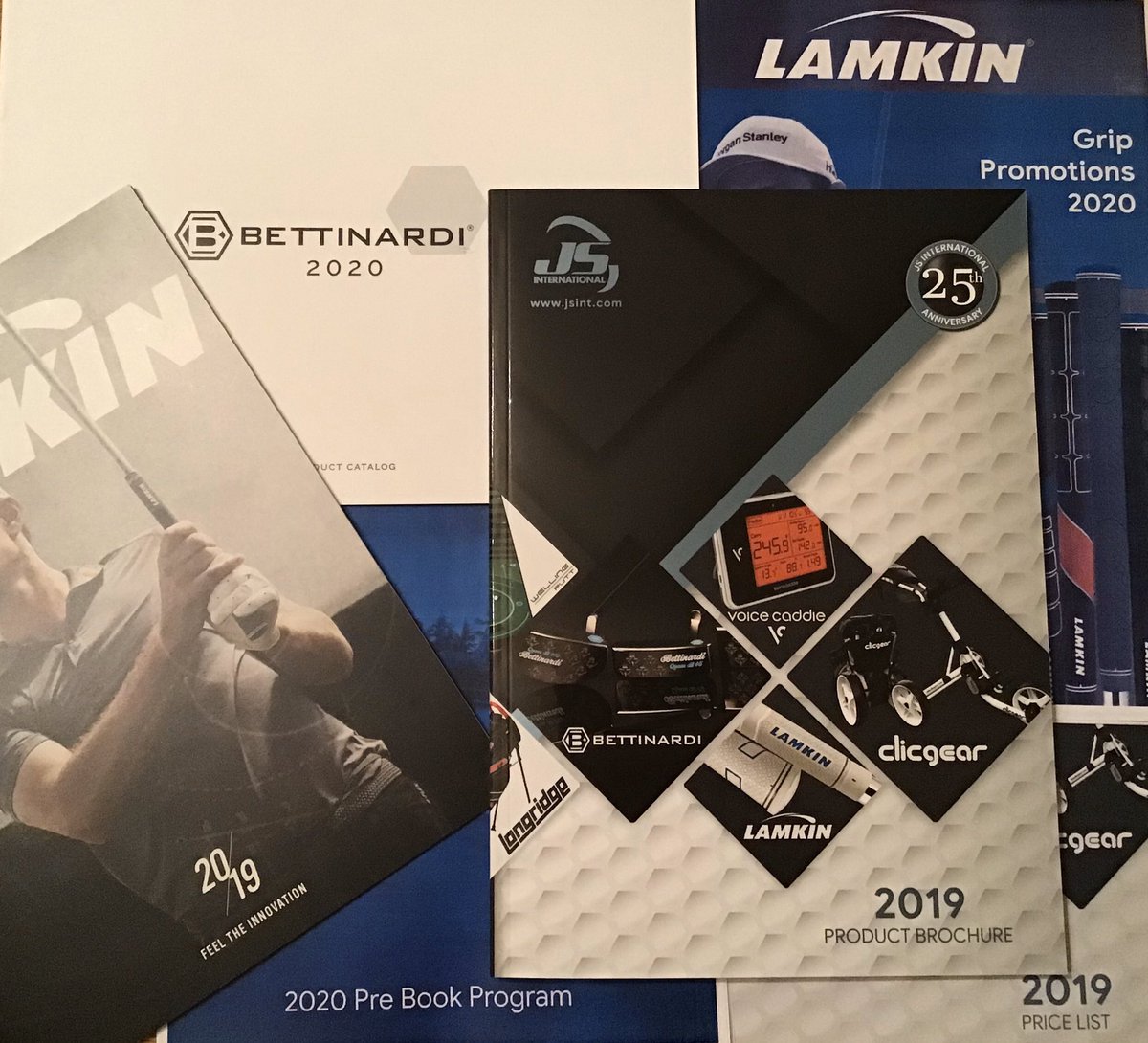 Well I guess my night time reading is sorted, so much to offer in the <a href="/JS_Int/">JS International</a> range. Huge line up of quality products and 2020 promotions to learn about. <a href="/TGI_Golf/">TGI Golf Partnership</a> partners please DM me if you would like to see what we can offer you 👍