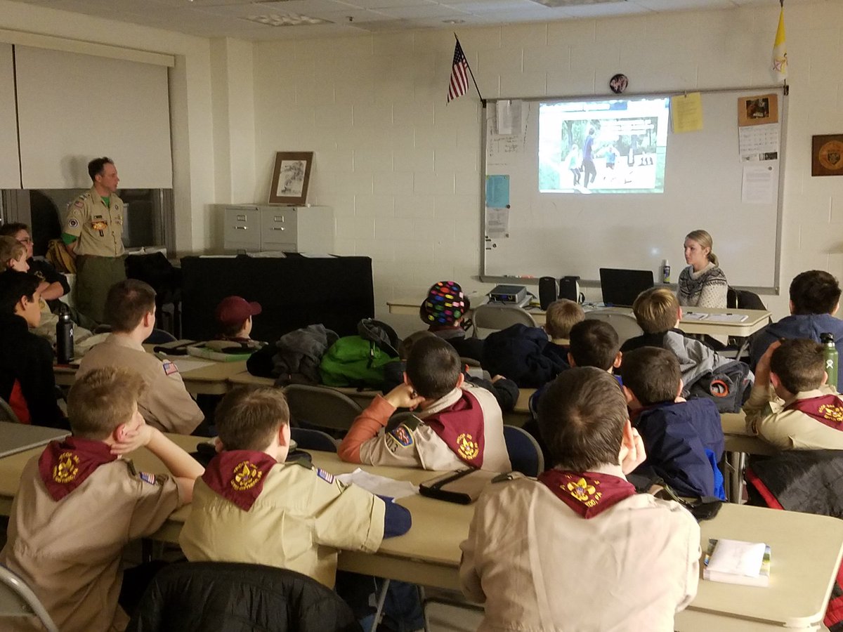 HHSMontcoPA's tweet photo. #HHSMontcoPA Health Educator, Emilie, gave a #ConcussionWise presentation for @boyscouts Troop 303, Upper Gwynedd, PA  to educate and help decrease the prevalence and risk factors for traumatic brain injury. https://t.co/neQlIwDkYi