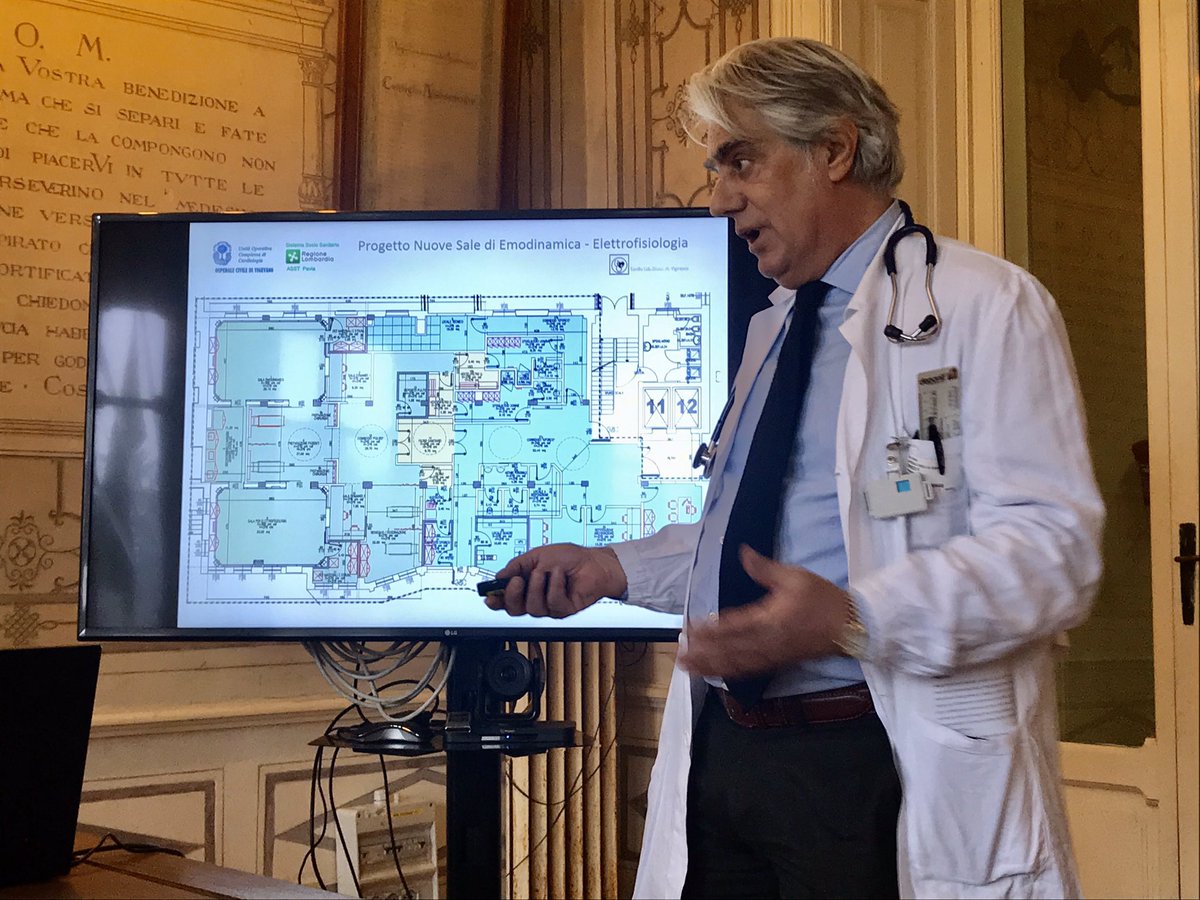 Questa mattina, presso l’Ospedale di Vigevano, ho accompagnato l’Assessore regionale al Welfare Giulio Gallera a visionare i lavori per le nuove sale di emodinamica ed elettrofisiologia. Inoltre, abbiamo svolto dei sopralluoghi in diversi reparti dell’attuale Ospedale