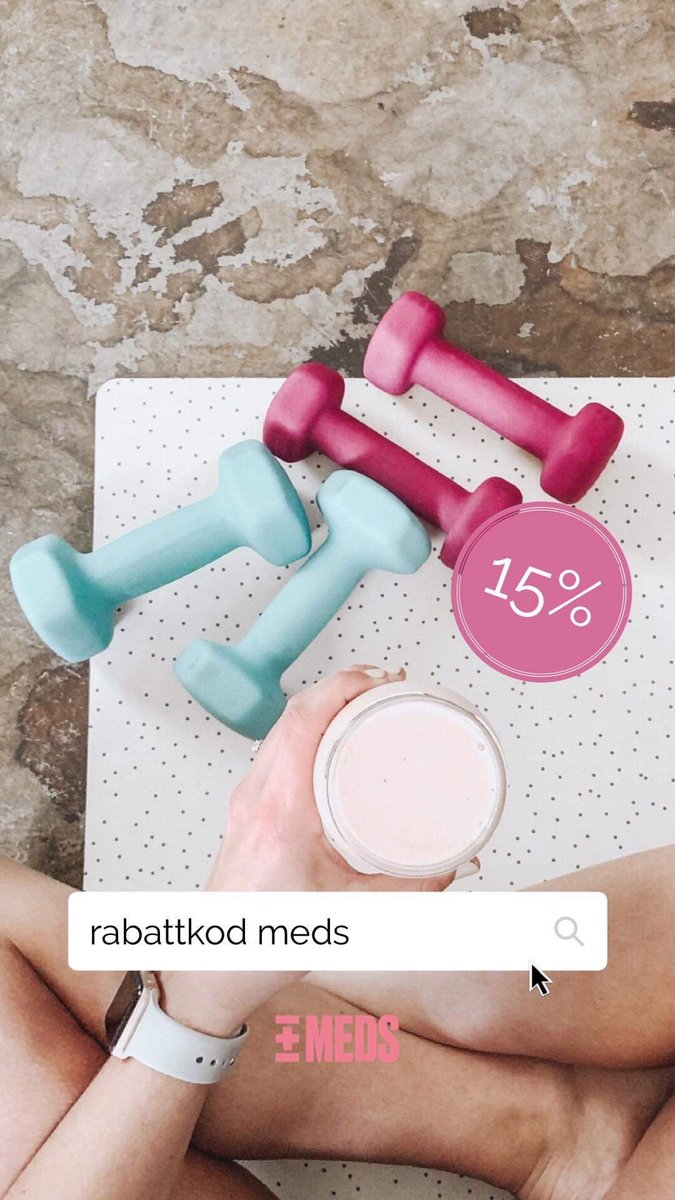Kupongerna's tweet photo. MEDS 💓
Dags att ta tag i nyårslöftet och börja träna? Meds har just nu 15% rabatt på allt inom träning och vikt, passa på att köpa tillbehör som hjälper dig nå ditt mål! 💪🏼💦
https://t.co/TxU3803xzv ✨
_______________
#rabatt #rabattkod #rea #erbjudande #love #workout #träning https://t.co/mNt9S0XRy3