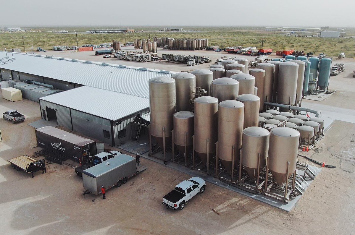 KeystoneSynergy's tweet photo. Keystone Oilfield Fabrications, one of #KeystoneSynergy's multiple entities, installed the East bulk cement plant for @keanegroup in Odessa, Texas, and retrofitted the West plant. Additionally, KOF added a new warehouse and control room. https://t.co/KqKvusg4TG