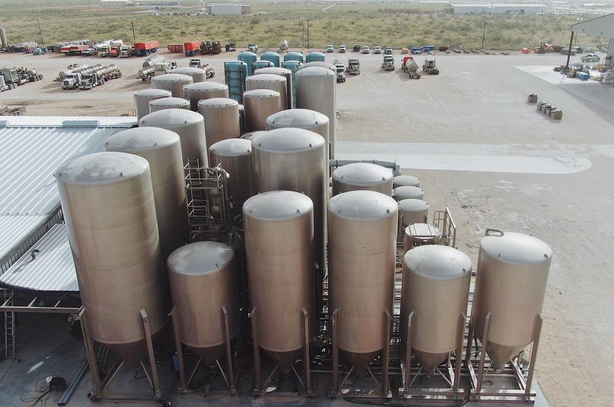 KeystoneSynergy's tweet photo. Keystone Oilfield Fabrications, one of #KeystoneSynergy's multiple entities, installed the East bulk cement plant for @keanegroup in Odessa, Texas, and retrofitted the West plant. Additionally, KOF added a new warehouse and control room. https://t.co/KqKvusg4TG