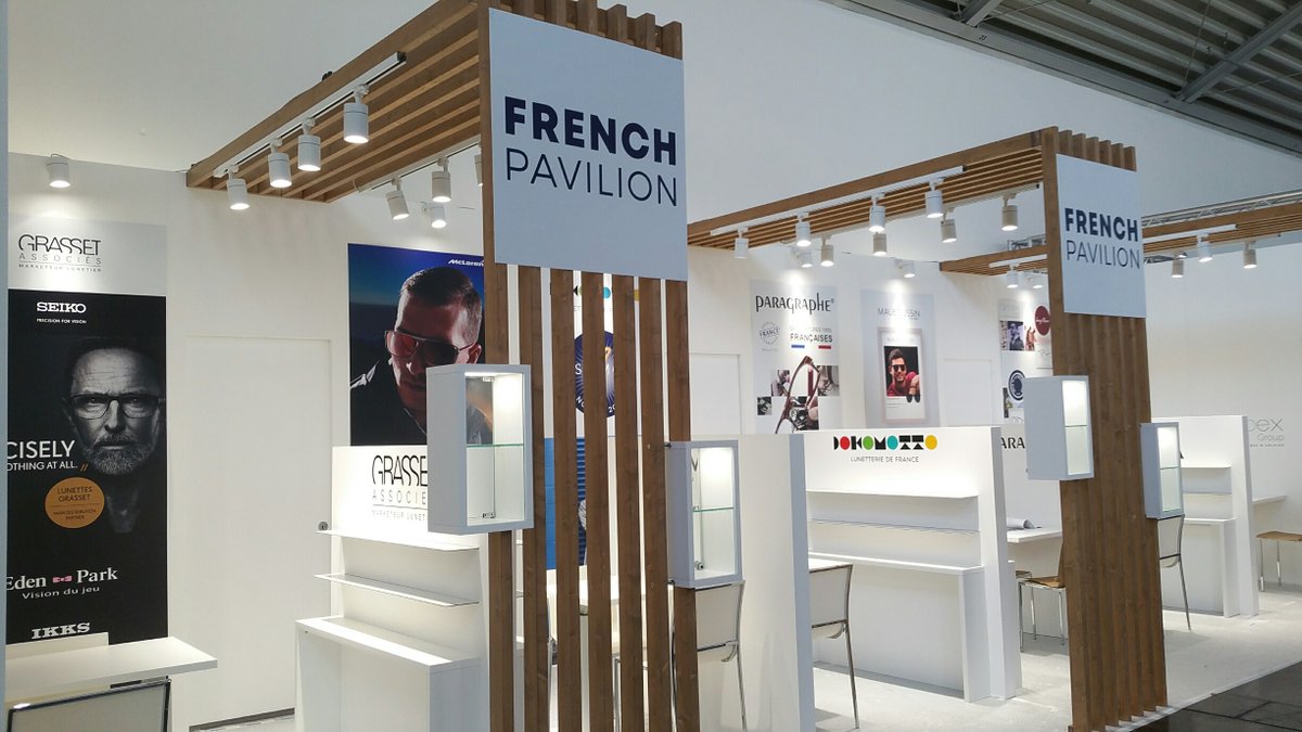 GIFO_officiel's tweet photo. 🇫🇷 The French Pavilion 🇫🇷 is ready for the opening of #OptiMunich trade show tomorrow ! 

📍Come &amp; visit us hall C3, booth 135

👓[Re]discover the French know-how of #GrassetAssociés #LAmyGroup @dokomotto #Paragraphe #MauboussinEyewear and #Globex 🕶 https://t.co/9eCBGVHceH
