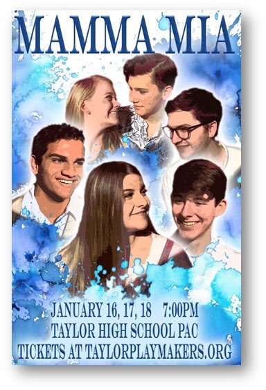 Come support some fellow choir members in Mamma Mia Jan. 16-18!!
