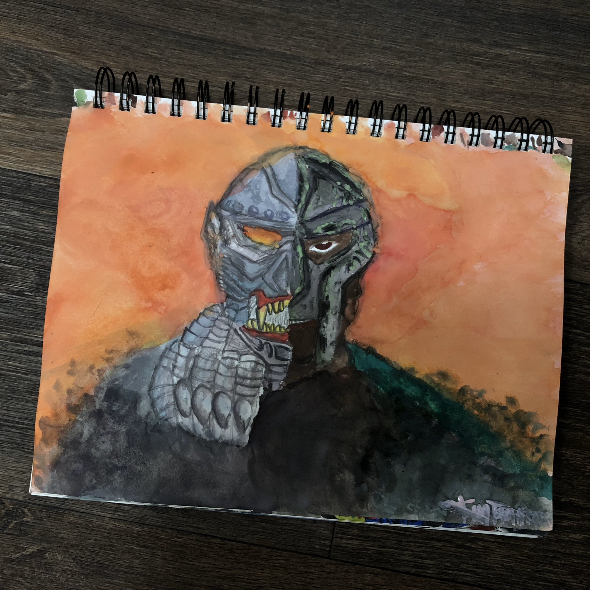 Honored to share the same birthday. Happy birthday to MF DOOM. 