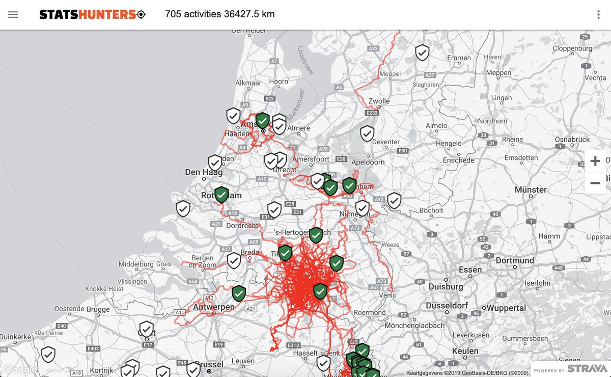 Do you know our friend's site StatsHunters? The site gives you nice extras on top of your Strava data. It will give you a nice way to show all your rides on a global heatmap, advanced statistics like country visits and more. It is free so connect now on buff.ly/2R4vuWa