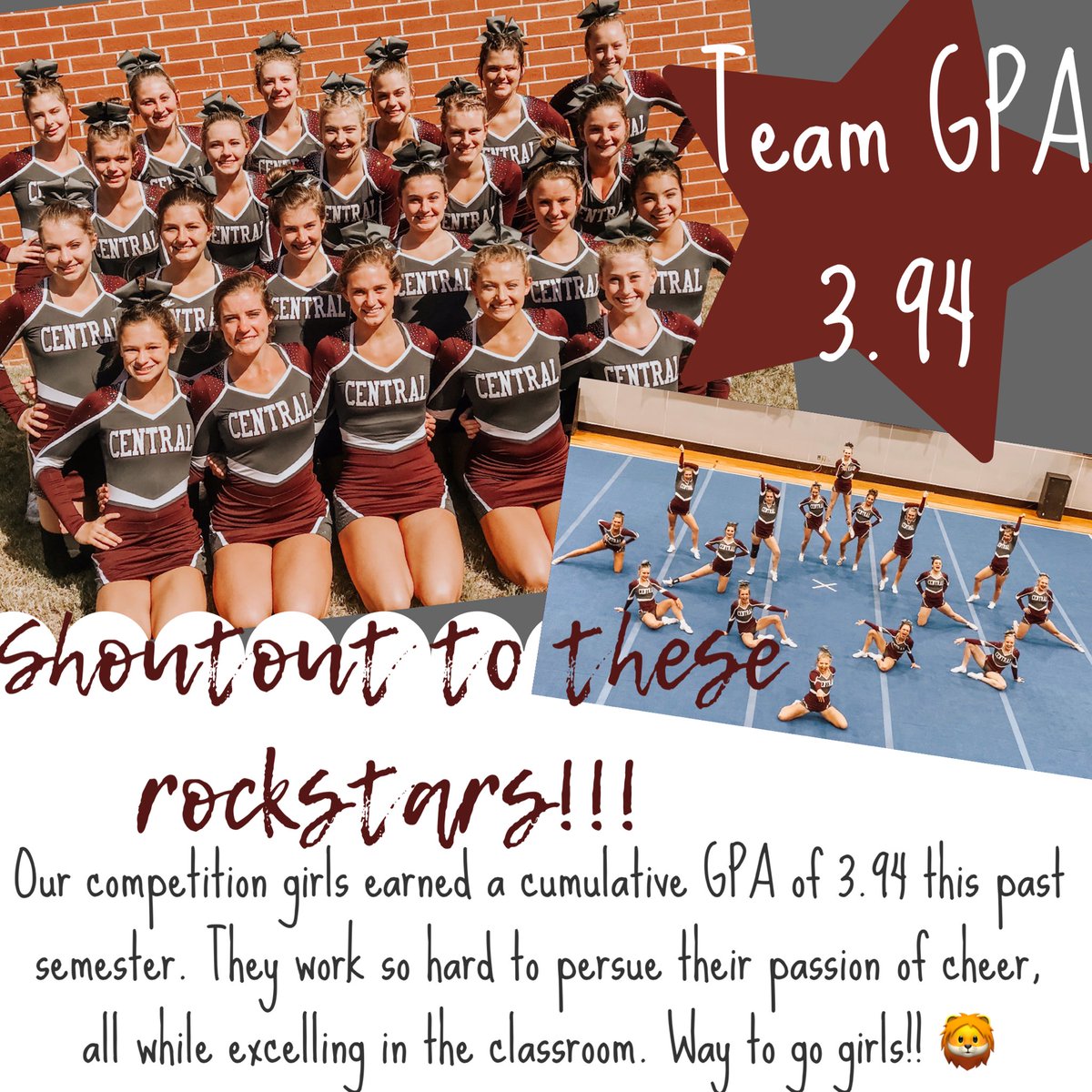 CentralCheer2's tweet photo. Go Lions!!! #tryoutmeeting #jan14 https://t.co/Ig5exQJbxx