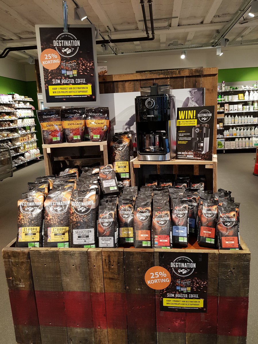 NatuurwinkelC's tweet photo. #WIN een Philips koffiezetapparaat bij aankoop van een Destination product!
Op Valentijnsdag 14 februari wordt de winnaar bekend gemaakt 🎉
#biologisch #bio #organic https://t.co/kbzdgwm6VR