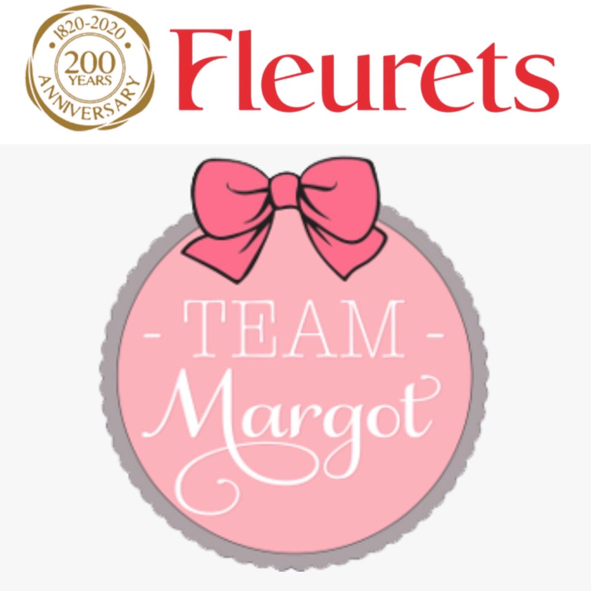 swab4margot's tweet photo. Thank you so much to Lizzie, Claire, James, Graeme and all @fleurets for your support 🙌
Delighted to announce the new partnership as part of your 200th year.
Thank you 🙏
https://t.co/BV3E9AxosU
#TeamMargot #Fleurets
#Togethersavinglives https://t.co/WWKoXFvCC6